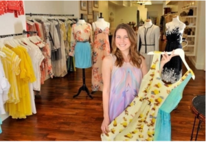 Sophie Stargazer Boutique owner Kristin Snyder keeps an eye on where and how her boutique items are made.